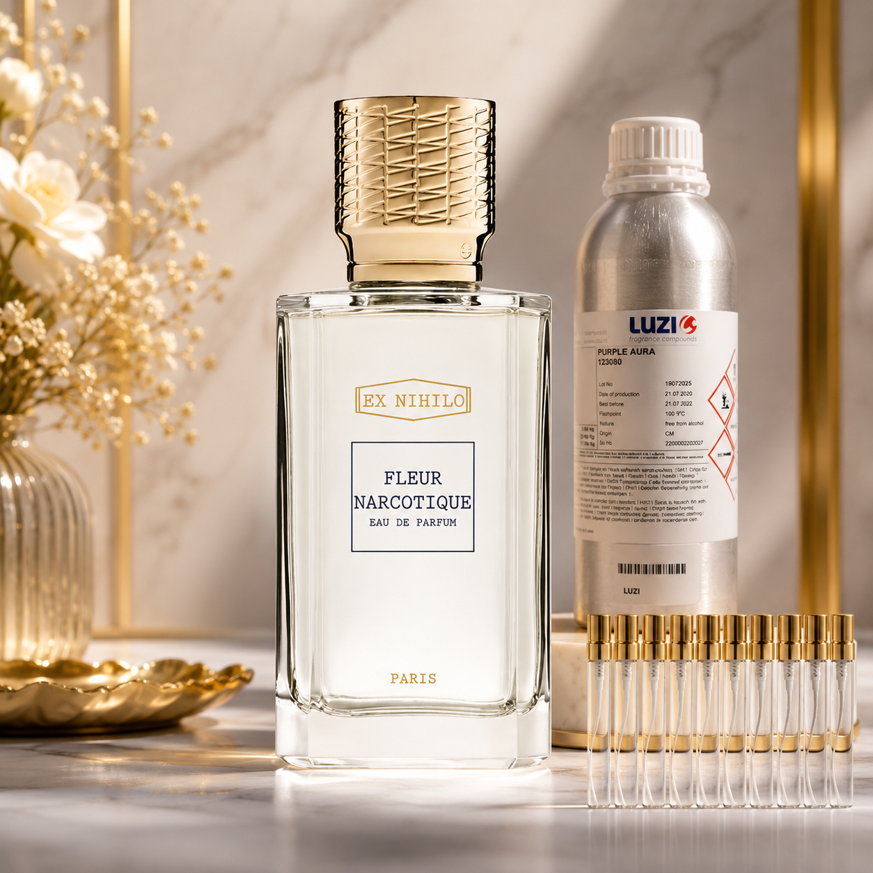 عطر ای ایکس نیهیل فولور نارکوتیک شرکت لوزی دست ساز